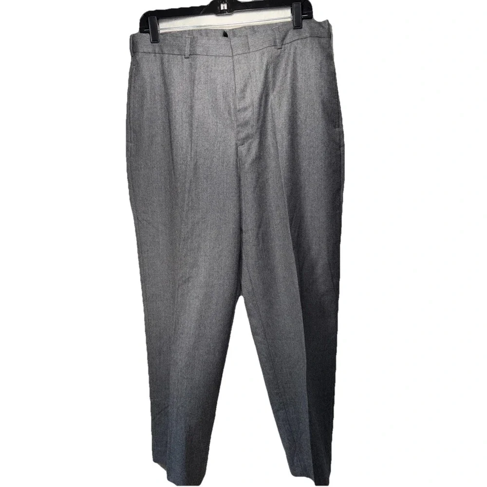 Lands end men's grey‎ dress pants size 34